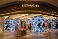 Facade of COACH retail store Royalty Free Stock Photo