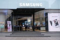 Facade of Samsung flagship retail store