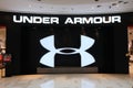 Large Under Armour store sign