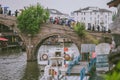 Fangsheng Bridge in Zhujiajiao Ancient Town, China