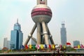 Shanghai China: Oriental Pearl Tower in Pudong