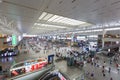 Shanghai Hongqiao railway train station in China Royalty Free Stock Photo