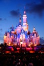 Shanghai Disney Castle Royalty Free Stock Photo