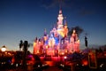 Shanghai Disney Castle Royalty Free Stock Photo