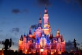 Shanghai Disney Castle Royalty Free Stock Photo