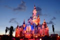 Shanghai Disney Castle Royalty Free Stock Photo