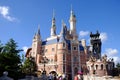Shanghai Disney Castle Royalty Free Stock Photo