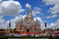 Shanghai Disney Castle Royalty Free Stock Photo