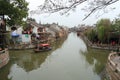 Shanghai Fengjing Town at autumn Royalty Free Stock Photo