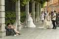 The Shanghai French Concession popular spot for wedding photos