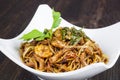 Shanghai fried noodles Royalty Free Stock Photo