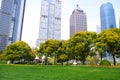 Shanghai grass and building