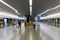 Shanghai Hongqiao Railway MRT Metro Station in China