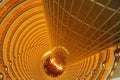 Shanghai- Jin Mao tower interior Royalty Free Stock Photo