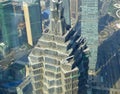 Shanghai Jinmao tower top Royalty Free Stock Photo