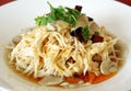 Shanghai local cold dishes - - Mixed Mushroom with Beancurd Sheet.