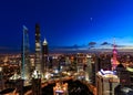 Shanghai Lujiazui Cityscape during the sunset Royalty Free Stock Photo