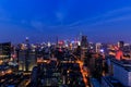 Shanghai Lujiazui Cityscape during the sunset Royalty Free Stock Photo