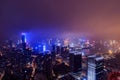 Shanghai Lujiazui Cityscape during the sunset Royalty Free Stock Photo