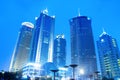 Shanghai lujiazui financial centre skyline Royalty Free Stock Photo