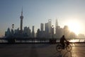 Shanghai lujiazui at sunrise Royalty Free Stock Photo