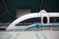 Shanghai maglev train Royalty Free Stock Photo