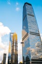 Shanghai Lujiazui modern buildings and city in China Royalty Free Stock Photo