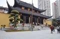 Shanghai, 2nd may: Tourists visiting the Jade Buddha Temple in Shanghai