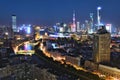 Shanghai Night Royalty Free Stock Photo