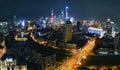 Shanghai Night Royalty Free Stock Photo