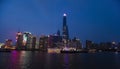 Shanghai Night Skyline View Royalty Free Stock Photo