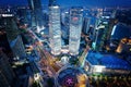 Shanghai night view, Asia Royalty Free Stock Photo