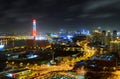 Shanghai night view Royalty Free Stock Photo