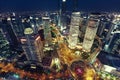 Shanghai night view Royalty Free Stock Photo