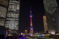 Shanghai Oriental Pearl Tower Royalty Free Stock Photo