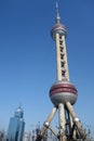 Shanghai oriental pearl tv tower