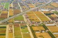 Shanghai Outskirts Aerial View