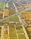 Shanghai Outskirts Aerial View