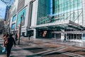 Raffles City Mall in Shanghai People Square Royalty Free Stock Photo