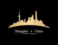 Shanghai silhouette
