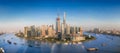 Shanghai skyline with modern urban skyscrapers