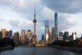 Shanghai skyline Royalty Free Stock Photo