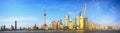 Shanghai skyline panorama Royalty Free Stock Photo