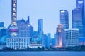 Shanghai Skyline Royalty Free Stock Photo