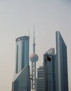 Shanghai skyline, skyscaper in Pudong business district, Shanghai, China