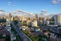 Shanghai skyline in a summer afternoon