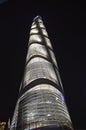 Shanghai Tower At Night Royalty Free Stock Photo