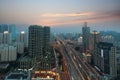 Shanghai Urban Transport, overpasses Royalty Free Stock Photo