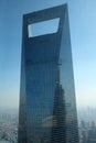 Shanghai world financial center Royalty Free Stock Photo