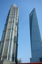 Shanghai world financial center and jinmao tower